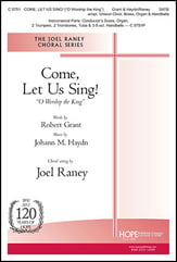 Come, Let Us Sing! SATB choral sheet music cover